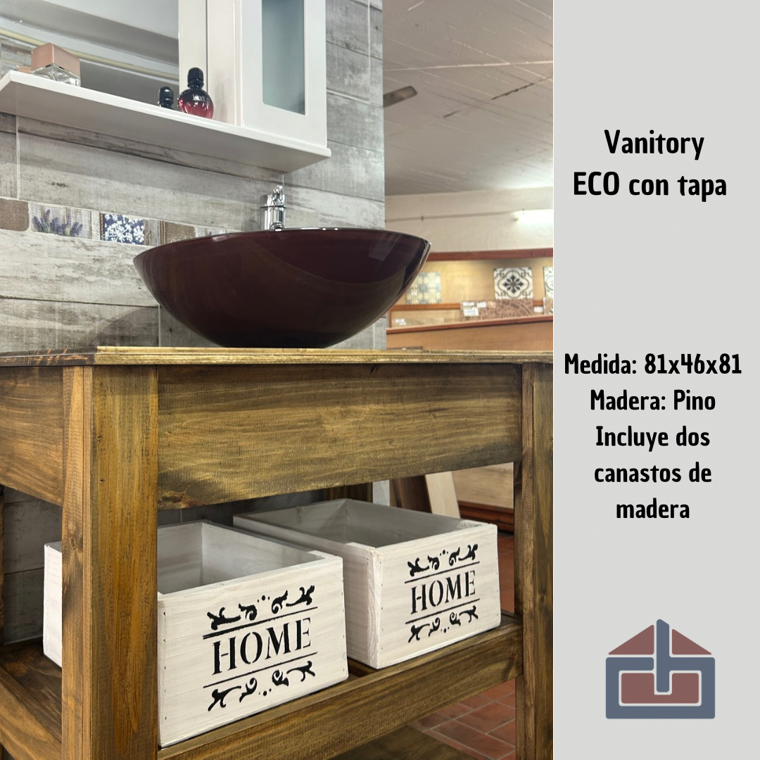 Vanitory ECO con tapa