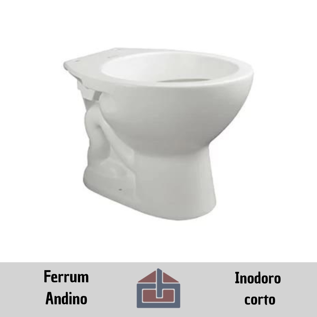 Inodoro corto Ferrum Andino