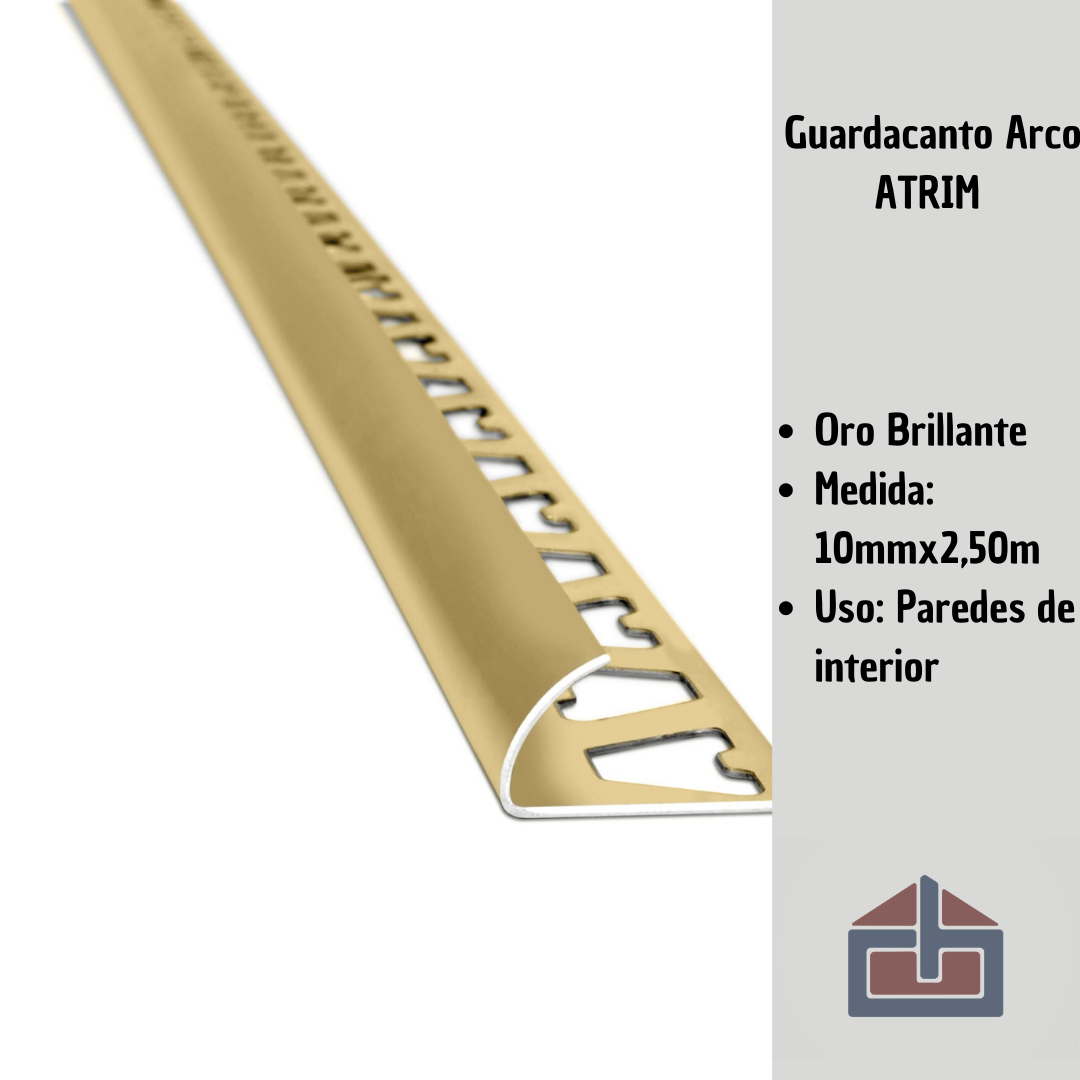 Guardacanto Aluminio 1380